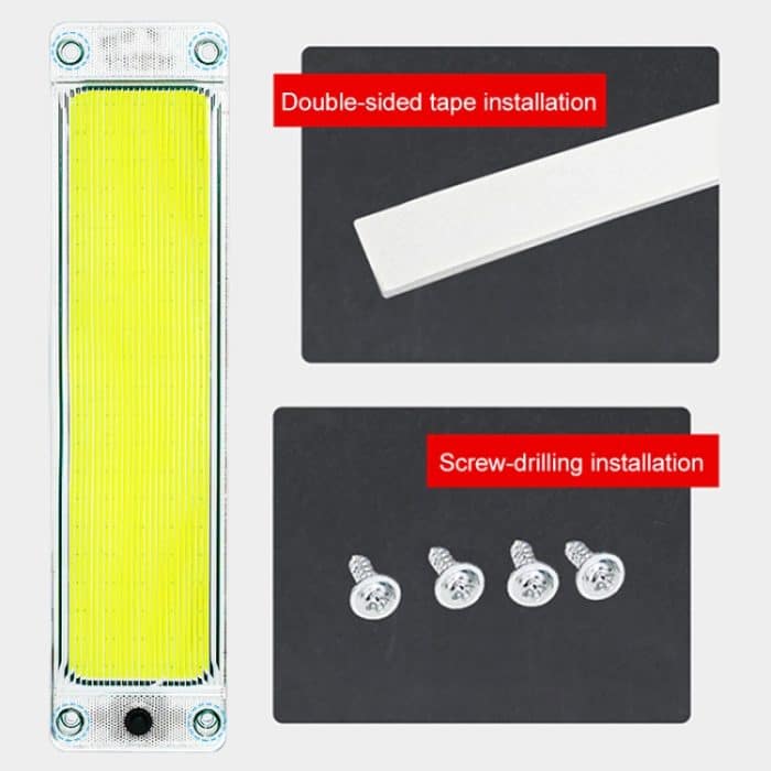 2 STÜCKE ZS-3347 DC12-24V High Bright 108 COB Lampenperlen Auto Lichtkuppel Kabine Lichtleiste – Bild 6