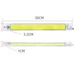 2 STÜCKE ZS-3348 DC12-24V Hochhelle 84 COB-Lampenperlen Auto-Dome-Licht-Kabinen-Lichtleiste – Bild 2