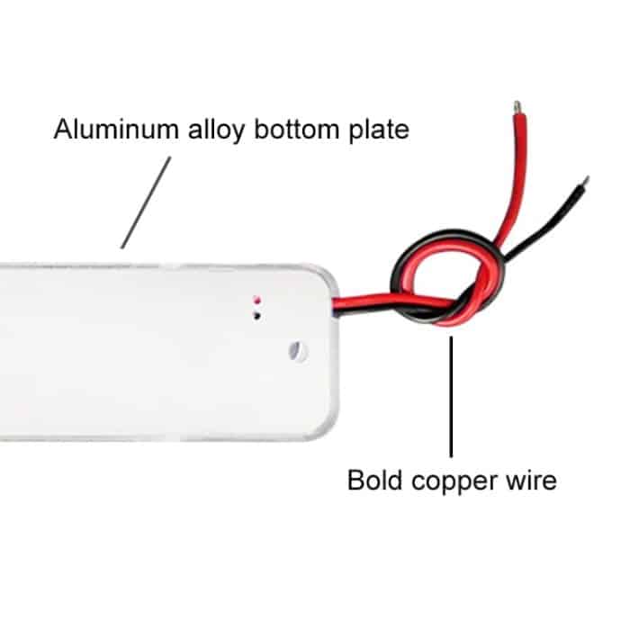 2 STÜCKE ZS-3348 DC12-24V Hochhelle 84 COB-Lampenperlen Auto-Dome-Licht-Kabinen-Lichtleiste – Bild 4