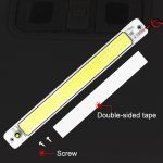 2 STÜCKE ZS-3348 DC12-24V Hochhelle 84 COB-Lampenperlen Auto-Dome-Licht-Kabinen-Lichtleiste – Bild 5