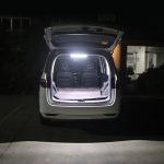 2 STÜCKE ZS-3348 DC12-24V Hochhelle 84 COB-Lampenperlen Auto-Dome-Licht-Kabinen-Lichtleiste – Bild 7