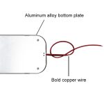 2 PCS ZS-3350 DC12-85V High Bright 48LEDs Lampe Perlen Auto Lichtkuppel Kabine Lichtleiste – Bild 4