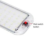 2 PCS ZS-3350 DC12-85V High Bright 48LEDs Lampe Perlen Auto Lichtkuppel Kabine Lichtleiste – Bild 5