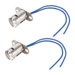 1 Paar Auto 1157 Lampenfassung Basis Buchse mit Kabel