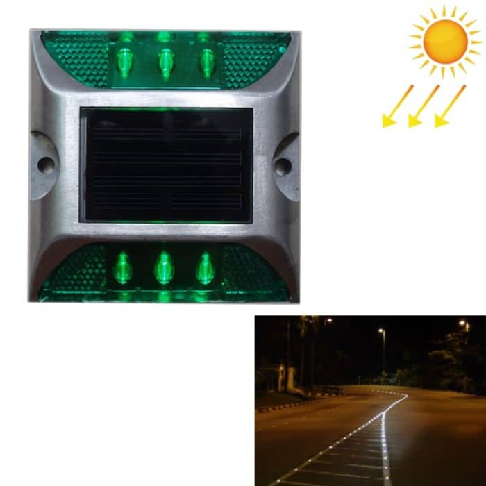 Solar Square Road Stud Light Autoführungslicht Straßenverzögerungslicht, blinkende helle Version, Flashing Bright Version – Bild 1