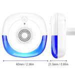 Ultraschall-Tiervertreiber für den Außenbereich, EU-Stecker – Bild 3