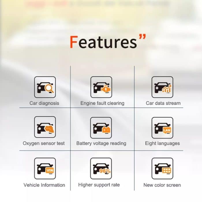 V317 Auto Fehlerdetektor OBD2 ELM327 Scanner Codeleser – Bild 5