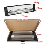 2 Stück Hochleistungs-LKW-Anhänger, 147 LED-Lichtleiter, dreifarbiges Bremslicht – Bild 5