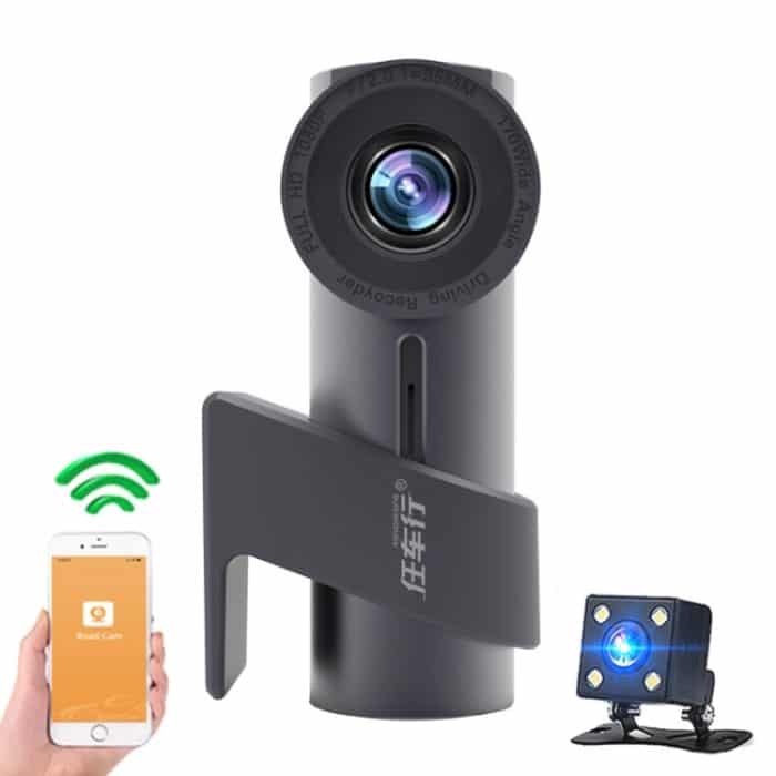 Auto WiFi Dual Kamera versteckt 360 Grad Rotation Auto fahren Recorder – Bild 1