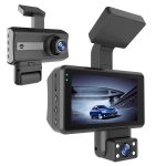 Vordere und innere Doppelkamera HD-Infrarot-Nachtsicht-Auto-Dashcam-Fahrrecorder