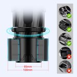 SB-3088 Multifunktionaler einziehbarer drehbarer Wasserbecherhalter mit Kompass – Bild 5