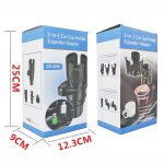 SB-3088 Multifunktionaler einziehbarer drehbarer Wasserbecherhalter mit Kompass – Bild 9