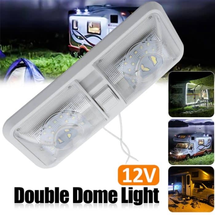 12V 48LEDs RV Camper Boot Deckenleuchte Dome Light Spotlight – Bild 6
