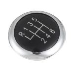 Auto 6-Gang-Schalthebelgriff-Kugelabdeckung 3C0711144A für Volkswagen Passat – Bild 2