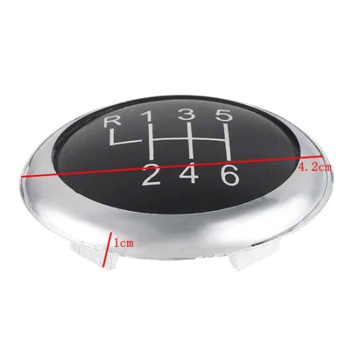 Auto 6-Gang-Schalthebelgriff-Kugelabdeckung 3C0711144A für Volkswagen Passat – Bild 3