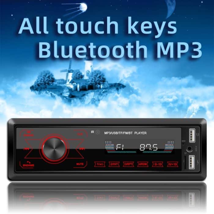 M10 12V Autoradioempfänger MP3-Player, unterstützt Bluetooth Freisprechen / FM / USB / SD-Karte – Bild 2