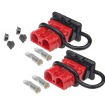 CP-0242-03 50 A 600 V Kabelbaumstecker für Zugwinden-Schnellkupplungssysteme mit Staubschutz