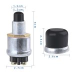 Auto Motor One Key Start Zündschalter 12V Wasserdichter Hupenschalter – Bild 5