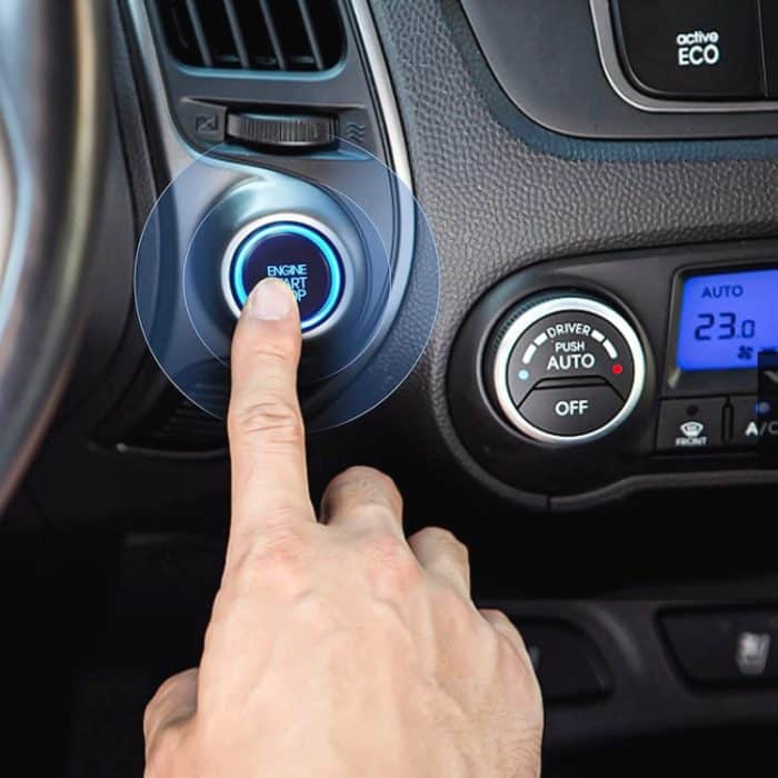 Auto Motor One Key Start Zündschalter 12V Wasserdichter Hupenschalter – Bild 6