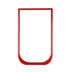 Für Honda CRV 2007-2011 Carbon Faser Auto Handheld Box Panel Rahmen Dekorative Aufkleber, Links und Rechts Stick Universal, Car Handheld Box Panel Frame