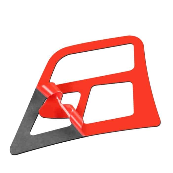 2-teiliges Set für BMW 3er E90, Kohlefaser-Auto-Lenkrad-Knopfrahmen, dekorativer Aufkleber, Links- und Rechtsantrieb, universell, Steering Wheel Button Frame – Bild 4