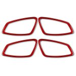 4-teiliges Set für BMW 3er-Serie E90, dekorative Aufkleber für Autotürgriffe aus Kohlefaser, für Links- und Rechtsantrieb, Car Door Handle
