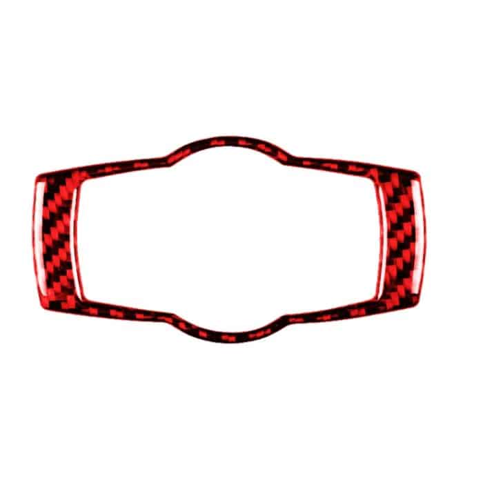 Für BMW 3er E90 Kohlefaser-Autoscheinwerferschalter-dekorativer Aufkleber, linker und rechter Antrieb Universal, Car Headlight Switch – Bild 1