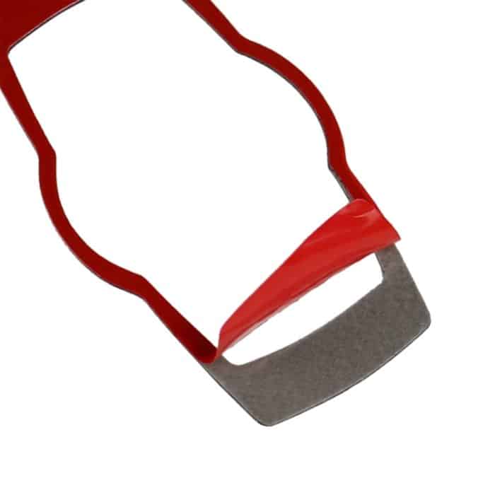 Für BMW 3er E90 Kohlefaser-Autoscheinwerferschalter-dekorativer Aufkleber, linker und rechter Antrieb Universal, Car Headlight Switch – Bild 4