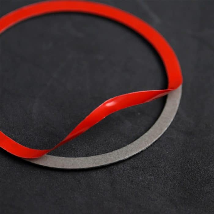 2-teiliges Set für BMW 3er E90, Kohlefaser-Autohupen-Kreis-dekorativer Aufkleber, Car Horn Circle – Bild 4