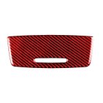 Für BMW 3er E90 Kohlefaser Auto Aschenbecher Panel dekorativer Aufkleber, Car Ashtray Panel