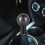 Universeller Schaltknauf aus Metall mit Kohlefaser-Textur, Black, Red, Silver Black