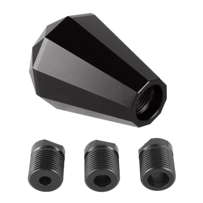 Universeller Auto-Schaltknauf in Rautenform aus Metall, Black, Blue, Purple, Red, Silver – Bild 6