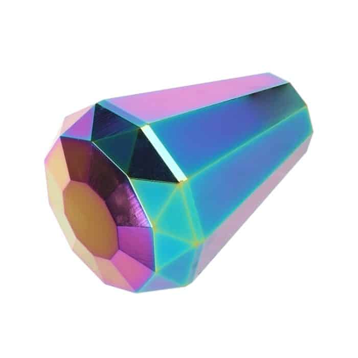 Universal Car Colorful Diamond Shape Metal Gear Shift Knob – Bild 2