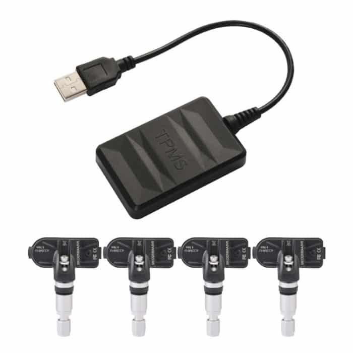 CRP6147.jpg USB TPMS Reifendruckkontrollsystem Android mit internem Sensor für Autoradio DVD Player – Bild 1