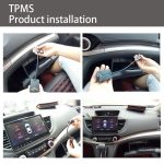 USB TPMS Reifendruckkontrollsystem Android mit internem Sensor für Autoradio DVD Player – Bild 7