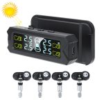 Auto Hochpräzises Solarlade-Reifendrucküberwachungssystem TPMS, eingebauter Signaltonsensor