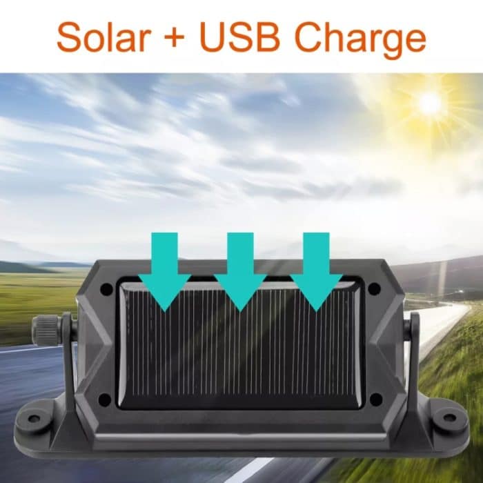 8 Bar Solar Wireless Reifendrucküberwachungssystem TPMS 6 externe Sensoren für 6-Rad-LKW-Bus – Bild 6