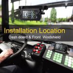 8 Bar Solar Wireless Reifendrucküberwachungssystem TPMS 6 externe Sensoren für 6-Rad-LKW-Bus – Bild 7