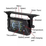 15Bar Solar Wireless Reifendrucküberwachungssystem TPMS 6 externe Sensoren für 6-Rad-LKW-Bus – Bild 2
