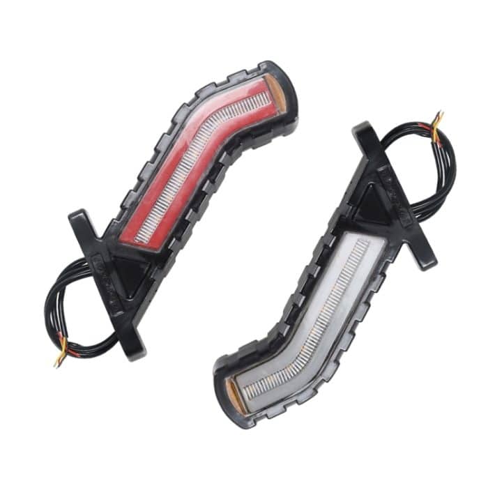 2 PCS MK-138 LKW LED Rücklicht Fließendes Wasser Tricolor Seitenmarkierungsleuchte – Bild 3