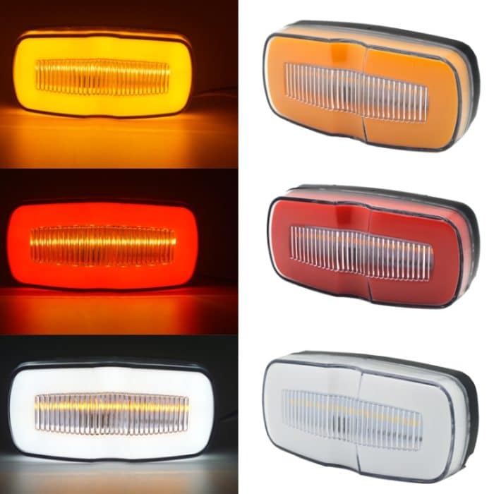 2 Stück MK-190 LKW-LED-Seitenmarkierungsleuchte, MK-190 (Red Light), MK-190 (White Light), MK-190 (Yellow Light) – Bild 2