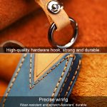 Für Buick Auto Rindsleder Schlüssel Schutzhülle Schlüsseletui, Version mit sechs Schlüsseln, For Buick, Six Keys Version – Bild 4