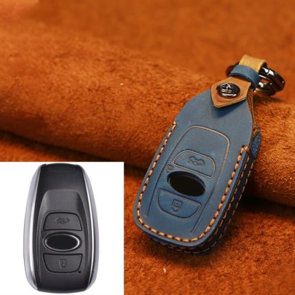 Für Subaru Auto Rindsleder Schlüssel Schutzhülle Schlüsseletui, For Subaru