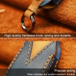 Für Subaru Auto Rindsleder Schlüssel Schutzhülle Schlüsseletui, For Subaru – Bild 4