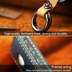 Für Volvo Car Rindsleder Schlüsselschutzhülle Schlüsseletui, For Volvo – Bild 5