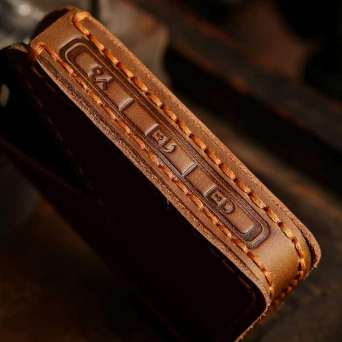 Für Volvo Car Rindsleder Schlüsselschutzhülle Schlüsseletui, For Volvo – Bild 3