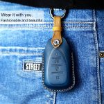 Für Chevrolet Auto Rindsleder Schlüssel Schutzhülle Schlüsseletui, Fünf-Schlüssel-Version, For Chevrolet, Five Keys Version, For Chevrolet – Bild 6