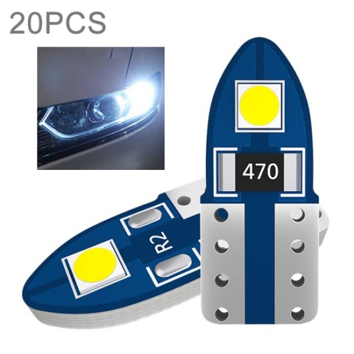 20 stücke T10 3030-2SMD Auto Weißlicht LED Umrissleuchte Lampe – Bild 1