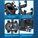 Snap-on Rückspiegel Autotelefonhalter Navigationshalterung im Auto – Bild 4