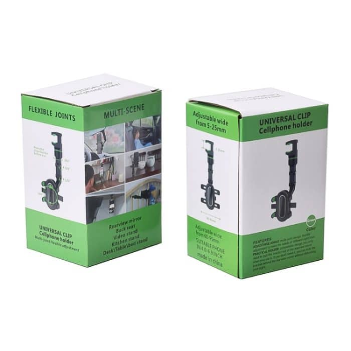 Multifunktionale Auto-Rückspiegel-Rücksitz-Handyhalterung der 3. Generation, 3rd Generation (Green), 3rd Generation (Grey) – Bild 7